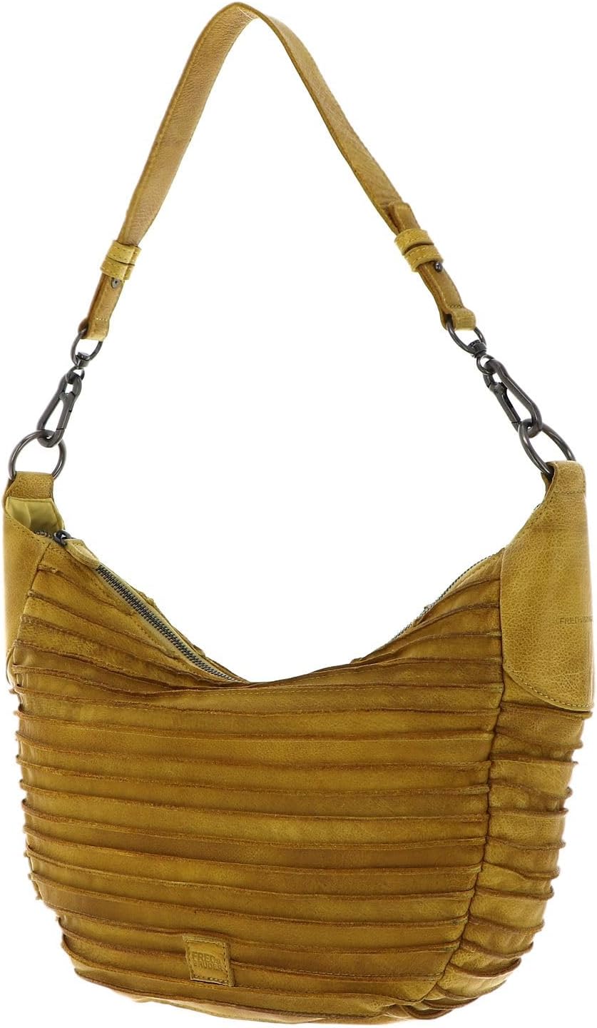 FREDsBRUDER Riffel Flowow Schultertasche Leder 43 cm