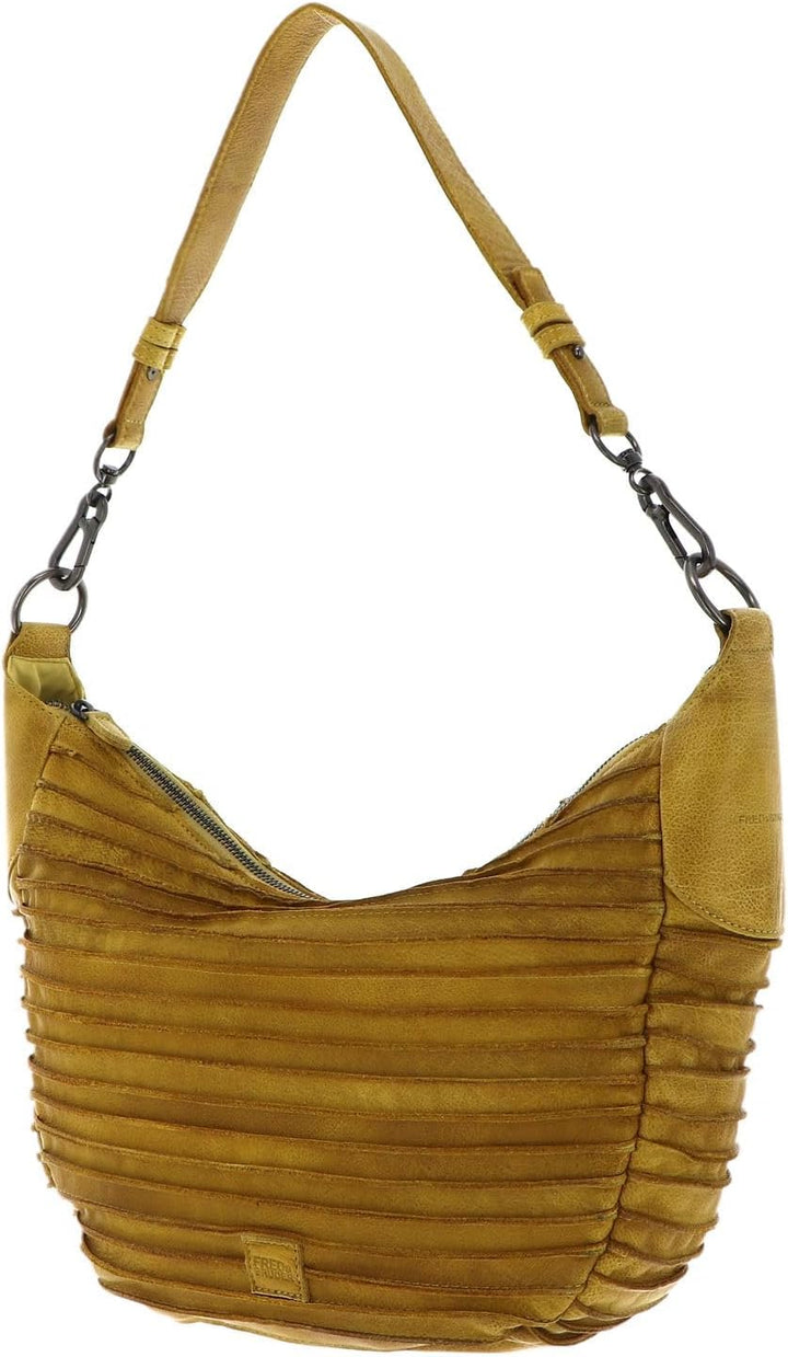 FREDsBRUDER Riffel Flowow Schultertasche Leder 43 cm