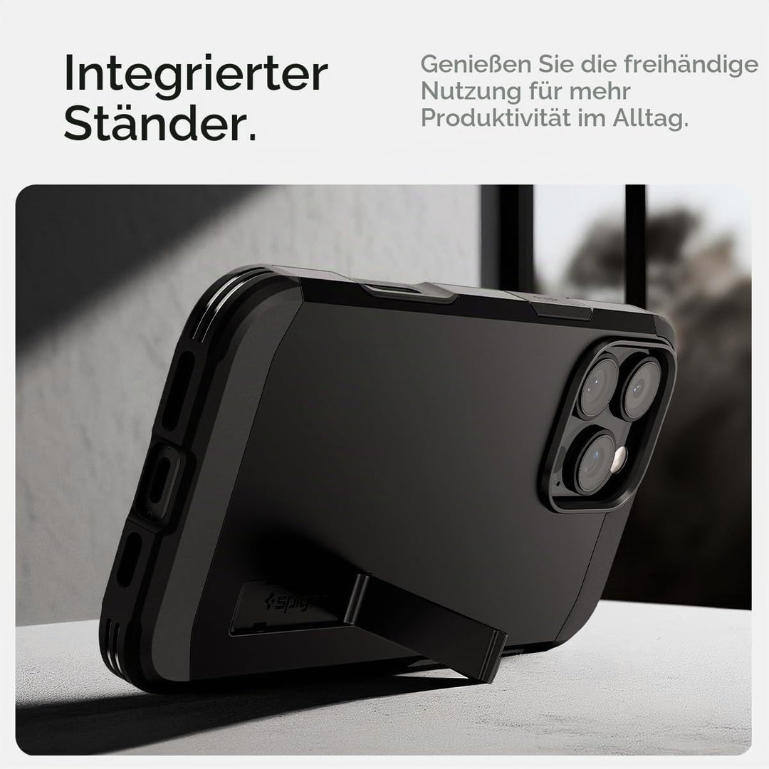 Spigen für iPhone 16 Pro Kamerasteuerung Aktivierte Hülle Tough Armor T (AI) MagFit, Kompatibel mit