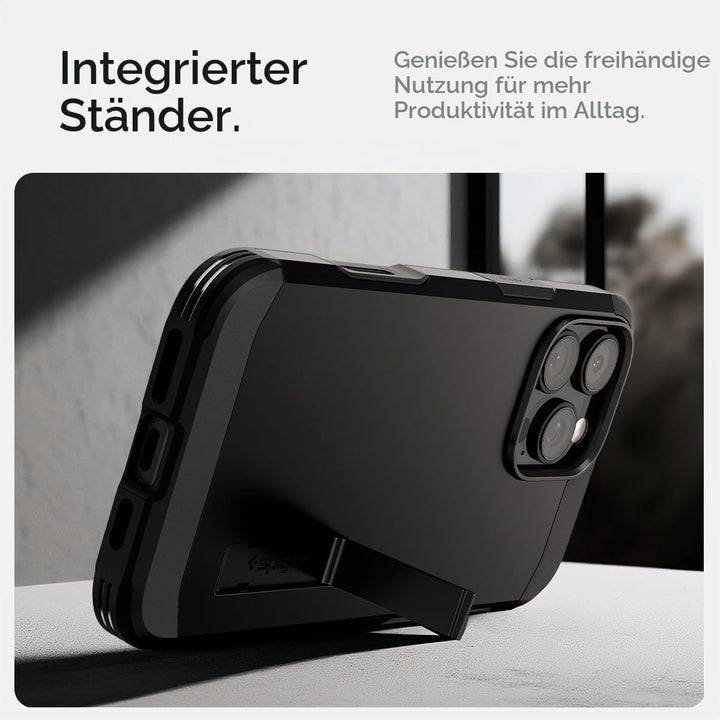 Spigen für iPhone 16 Pro Kamerasteuerung Aktivierte Hülle Tough Armor T (AI) MagFit, Kompatibel mit
