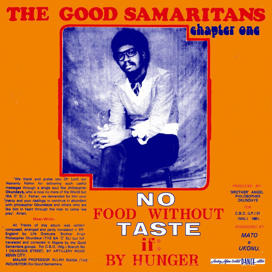 No Food Without Taste If By Hunger, Vinyl
