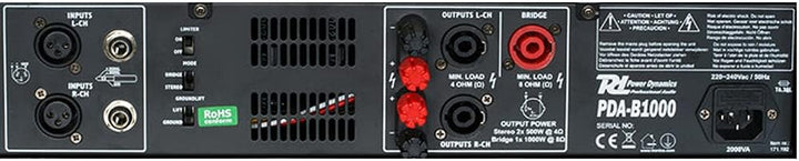 Power Dynamics PDA-B1000 PA-Verstärker 1000 W RMS