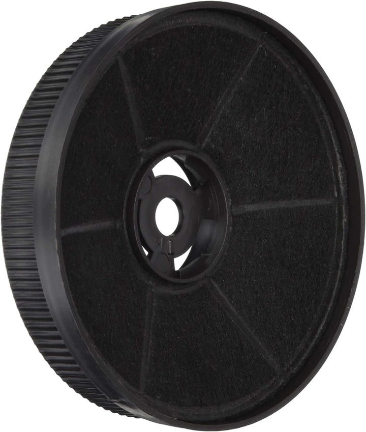 Exquisit 1010171 Filter für Dunstabzugshaube, Kaminzubehör (Schwarz, Kohlefaser, KH60-8, 155 mm)