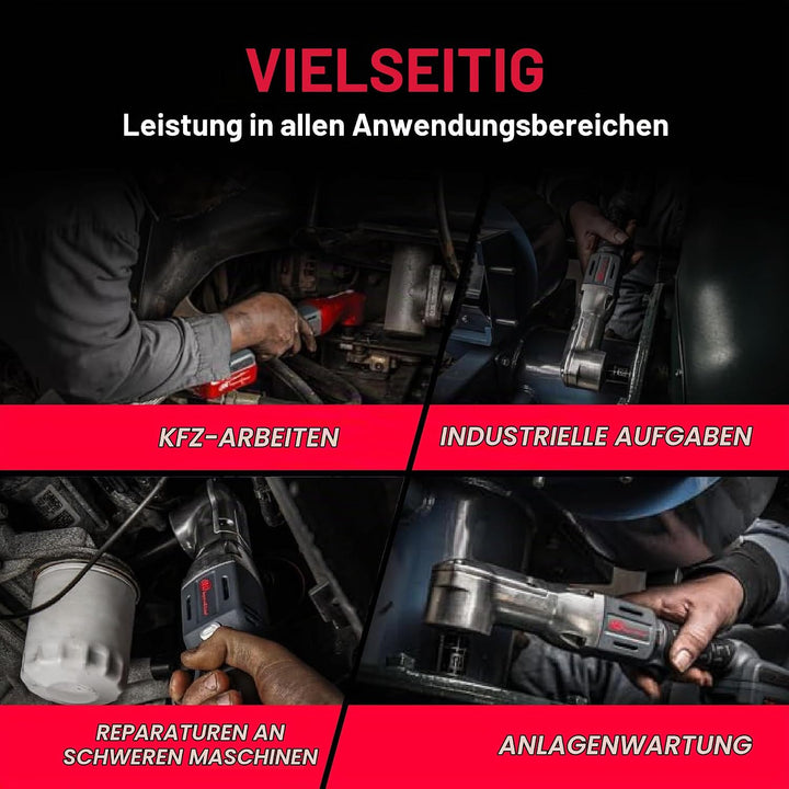 Ingersoll Rand W5330-3/8" 20V Akku Ratschenschrauber für Schwerlast und 90 Grad Winkel, leistungssta