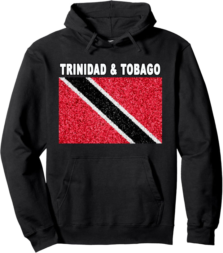 Trinidad and Tobago Flag Patriotic Trini Art Pullover Hoodie