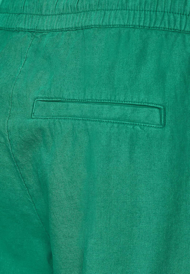 Cecil Damen Leinenhose XL / 24L Trefoil Green, XL / 24L Trefoil Green