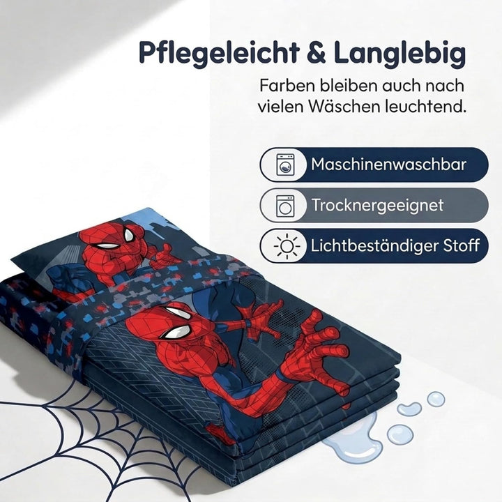 Jay Franco Marvel Spiderman City Streets Doppelbettgrösse mit Bettbezug 200x200cm + 2 Kissenbezügen