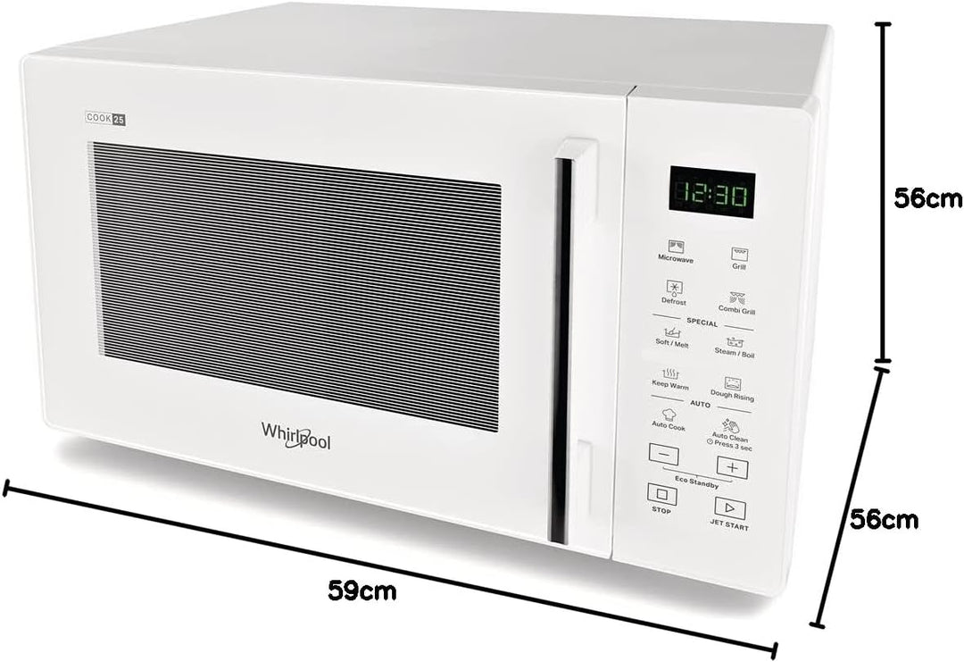 Whirlpool Mikrowelle, weiss MWP254W