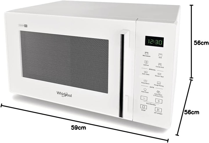 Whirlpool Mikrowelle, weiss MWP254W