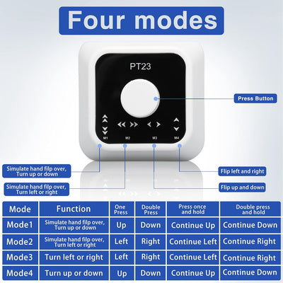 Music Page Turner für Tablet-Telefone, Music Bluetooth Page Turner Pedal, Typ C Wiederaufladbar, Unt