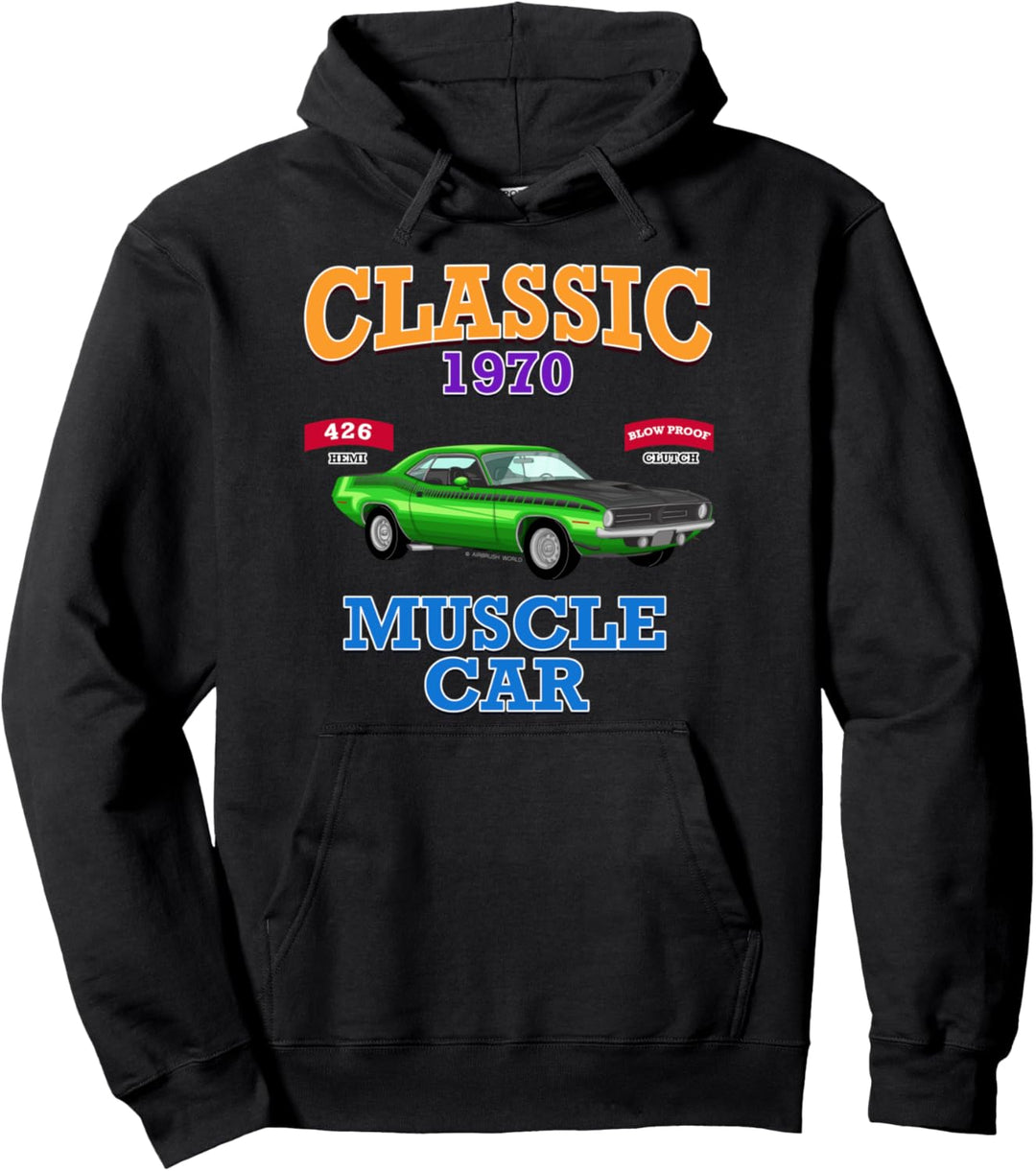 Racing Classic Muscle Car Garage Hot Rod Tee Neuheit Pullover Hoodie