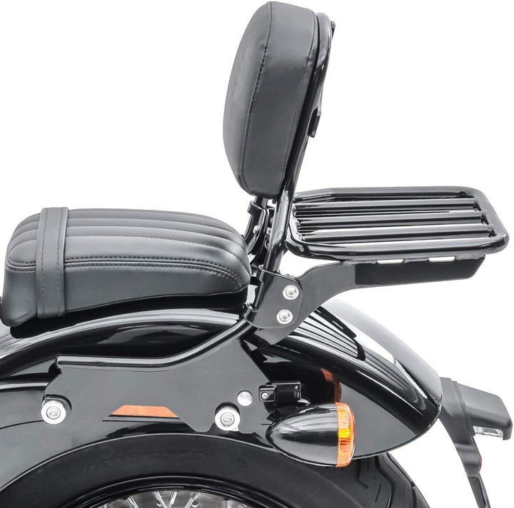 Sissybar R1S für Harley Softail Standard 20-24 mit Gepäckträger und Docking