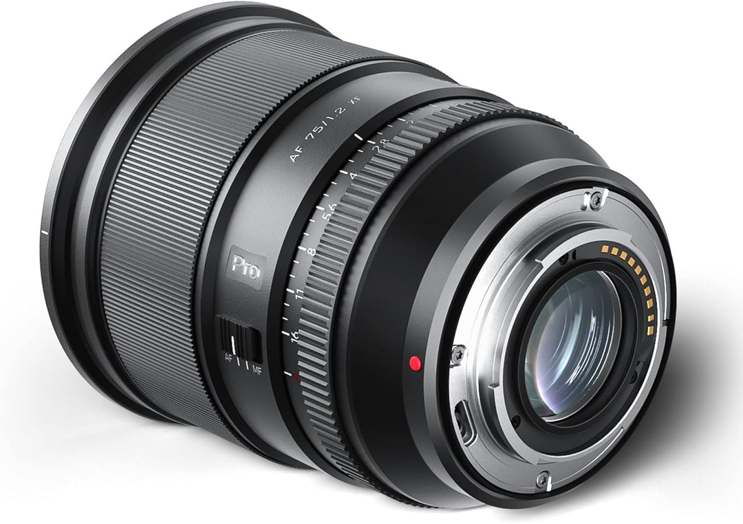 VILTROX 75mm f/1.2 F1.2 XF Autofokus Objektiv Fuji X Mount PRO Level APS-C Objektiv Kompatibel mit F
