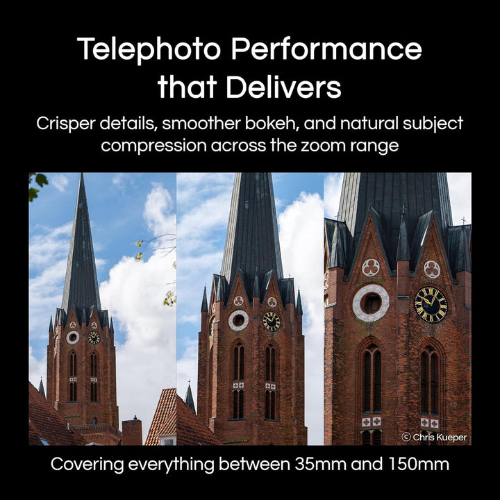 Samyang 35-150 mm F2.0-2.8 Fast All Around AF Zoom Objektiv für L-Mount