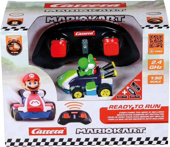 2,4GHz Mario Kart(TM) Mini RC, Yoshi (Paperbox)