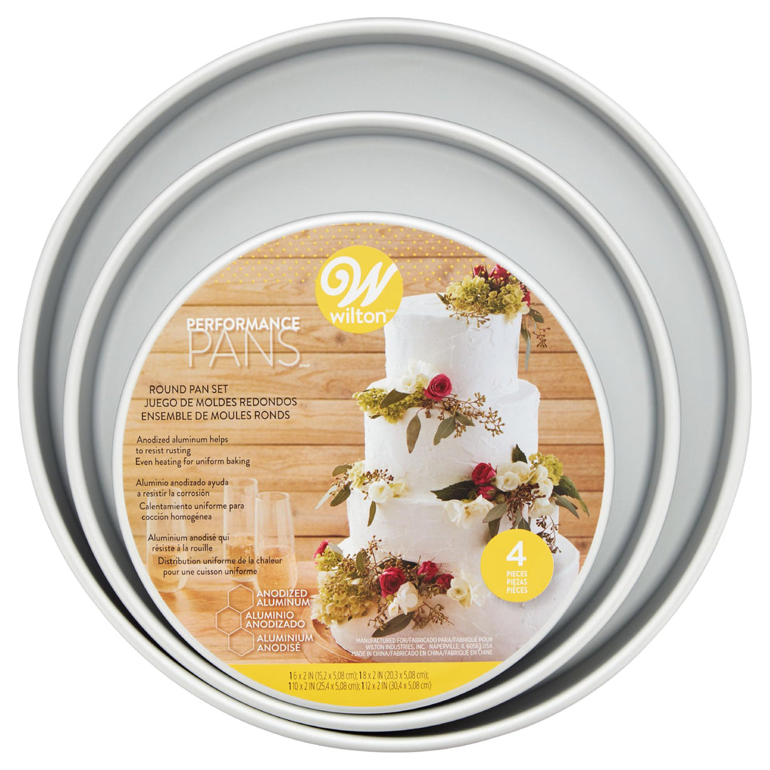 Wilton Backformen-Set rund 4-teilig 1 Length: 11, 1 Length: 11