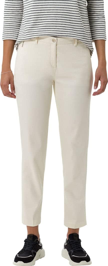 BRAX Damen Style Maron Chino Uni Hose 36W / 30L Offwhite, 36W / 30L Offwhite