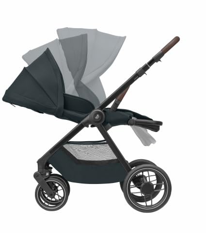 Maxi-Cosi Oxford Baby Kinderwagen, 0–4 Jahre, 0–22 kg, kompakt zusammenklappbar, Geräumiger Sitz, Sa