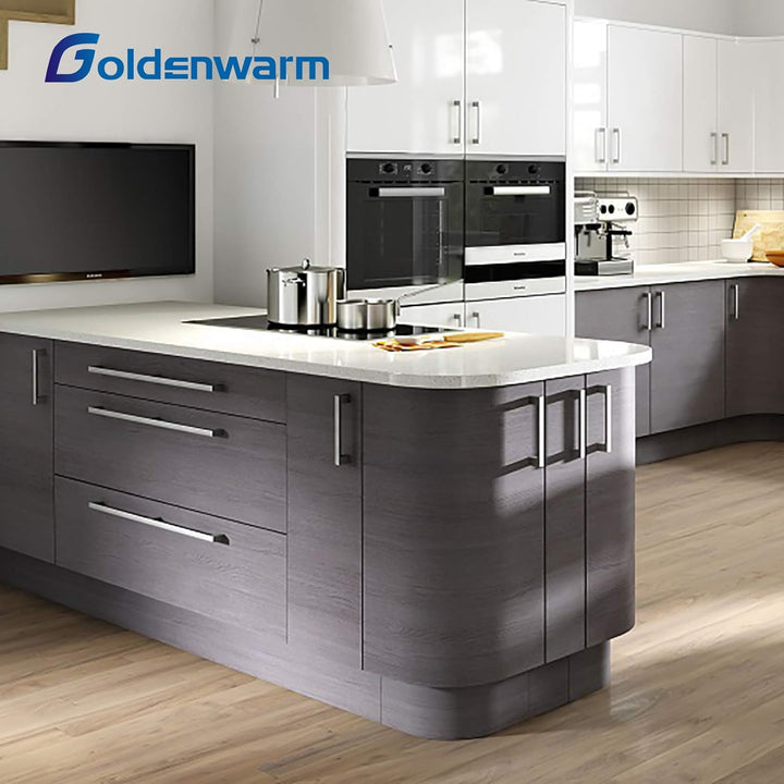 20x Goldenwarm® Möbelgriff Edelstahl Gebürstet Schrankgriffe Schubladengriffe Küchenschrank 128mm St