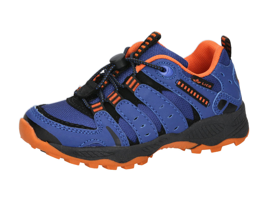 Lico Unisex Kinder Fremont Trekking-& Wanderhalbschuhe, 25 EU Blau Schwarz Orange