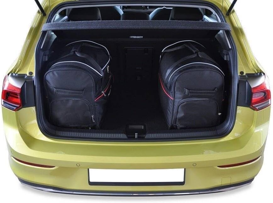 KJUST Dedizierte Reisetaschen 3 stk kompatibel mit VW GOLF HATCHBACK VIII 2019+