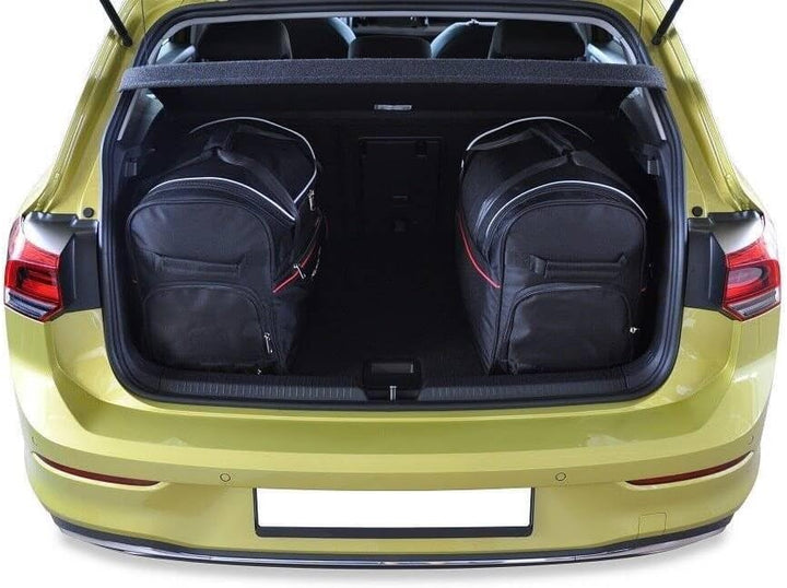 KJUST Dedizierte Reisetaschen 3 stk kompatibel mit VW GOLF HATCHBACK VIII 2019+