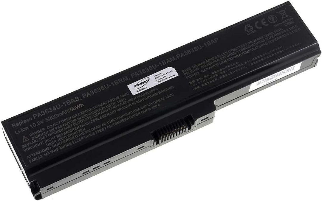 Akku für Toshiba Portege M806 5200mAh, 10,8V, Li-Ion