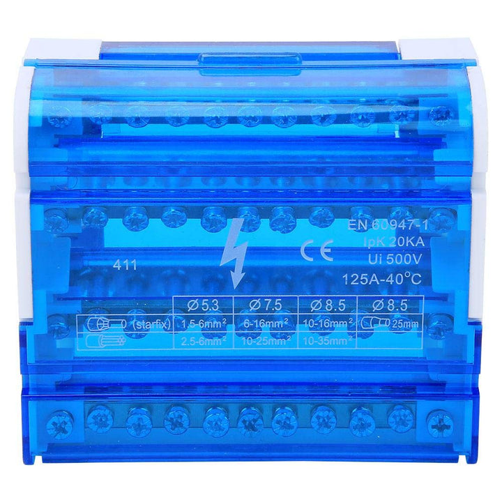 Verteilerkastenverbinder DIN Schienenverteilerklemmen 411 Verteilerkasten DIN Schienenverteilerklemm