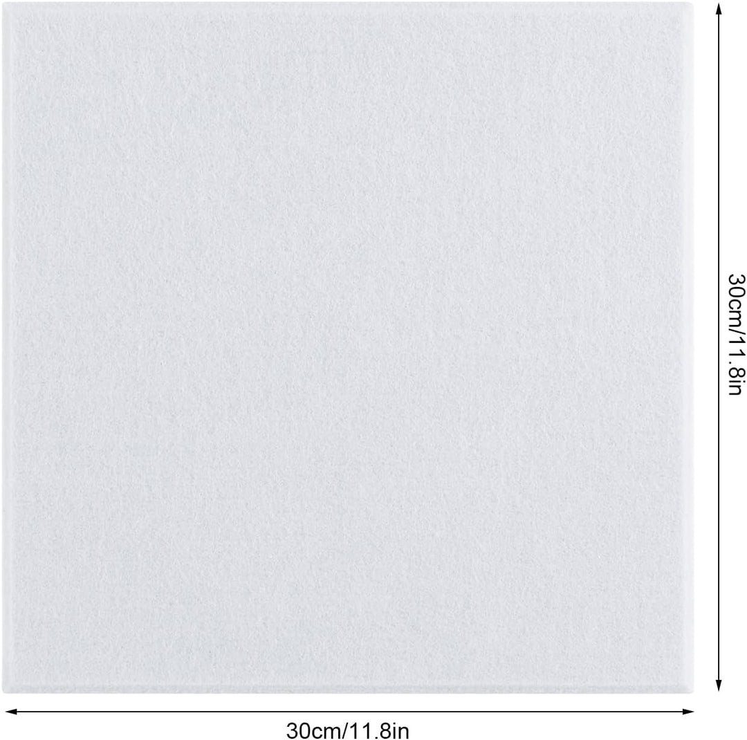 Akustik Paneele selbstklebend 12 Stück schallabsorbierende Wandpaneele aus Polyester 30x30cm geruchl