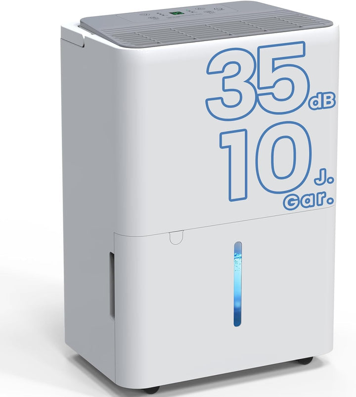 Newentor Luftentfeuchter Elektrisch 12L, Raumentfeuchter Elektrisch Leise 35dB, Entfeuchter Elektris