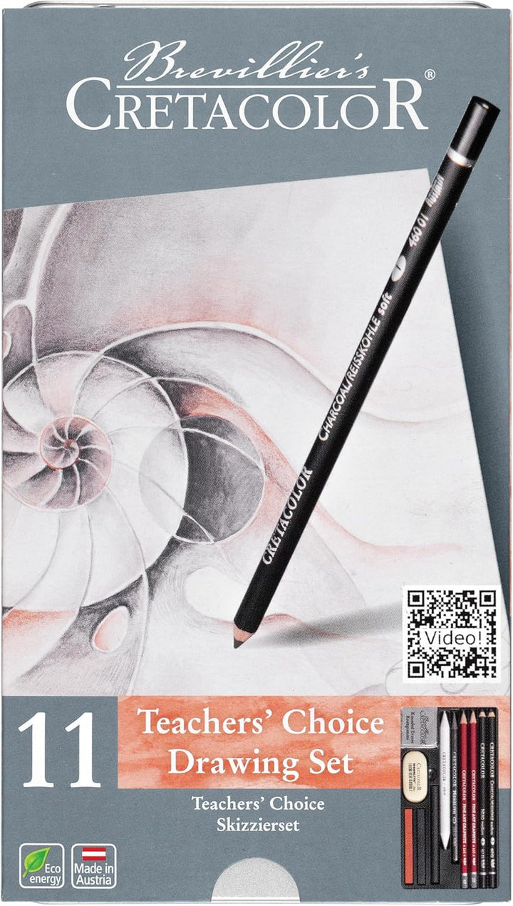 Cretacolor Teacher´s Choice Skizzierset, 11teilig