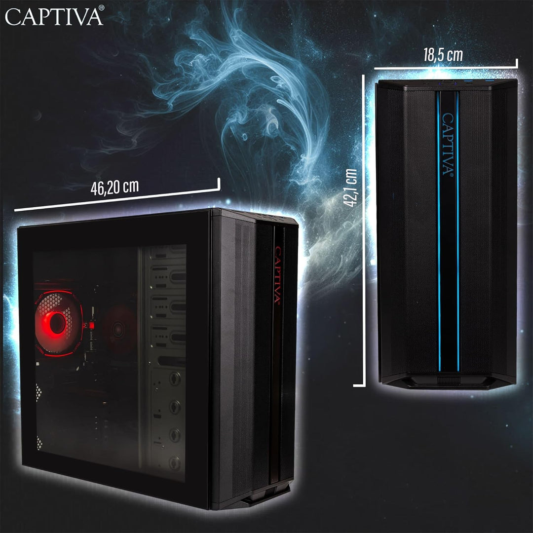 Captiva PC Power Starter R76-210 | AMD Ryzen 5 5600G | 32GB DDR4 RAM | AMD Radeon Graphics | 1 TB SS