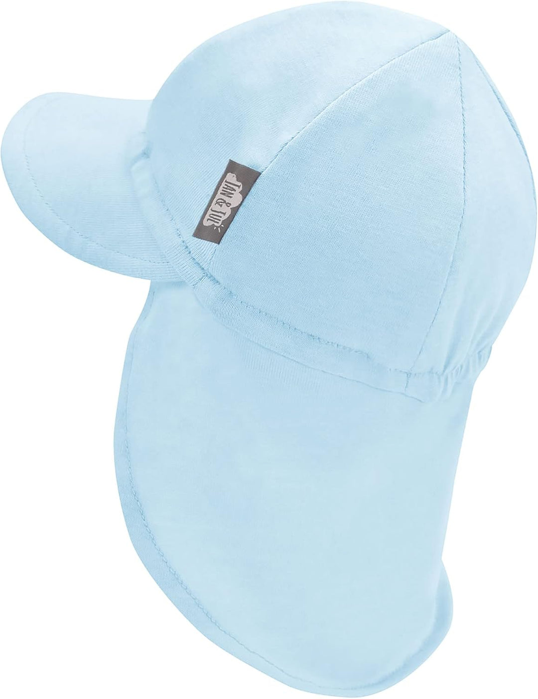 Jan & Jul Sonnenhut aus Baumwolle mit UPF 50+ UV-Schutz für Baby Junge und Mädchen, 0-3 Monate Babyb