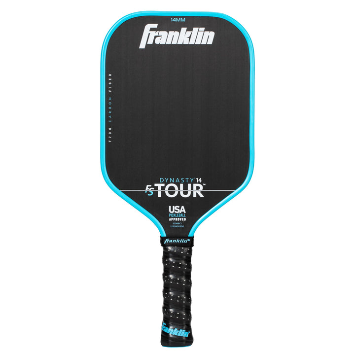 Franklin Sports Pro Pickleball Paddles - FS Tour Series Raw Carbon Fiber T700 - USA Pickleball Appro