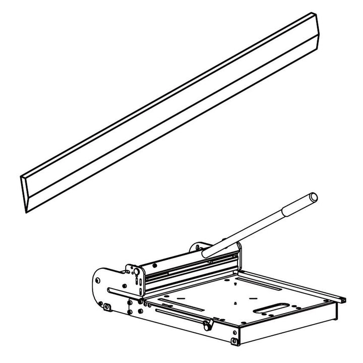 Scharfe HSS-Klinge für 13"Bodenschneider LVT-330. 33 cm Klinge, -LVT330, 33 cm Klinge, -LVT330