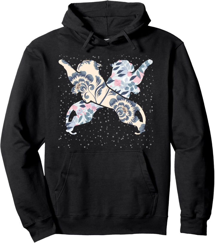 Asien Geschenk für Tierpfleger Vintage Tiger Pullover Hoodie