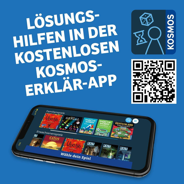 Kosmos 683177 Ubongo 3-D Master, Knobelspass in DREI Dimensionen, Fördert spielerisch logisches und