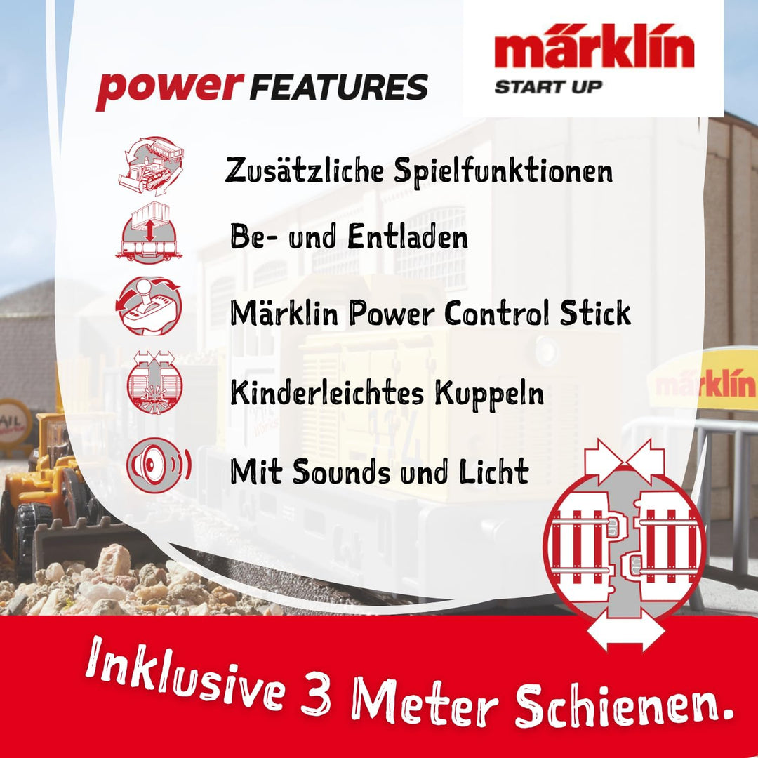Märklin Start up - Startpackung Baustelle