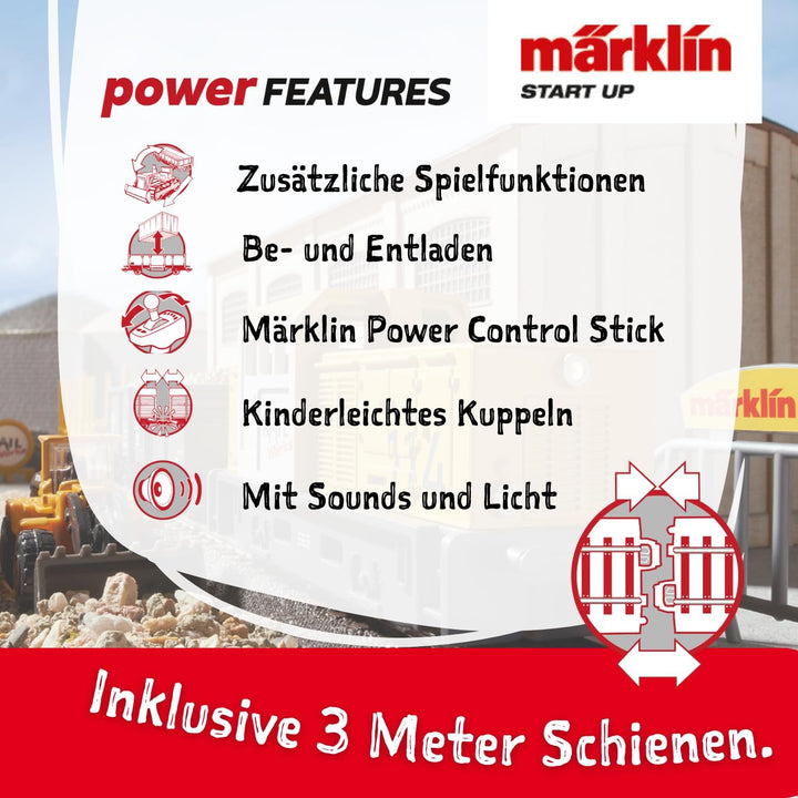 Märklin Start up - Startpackung Baustelle