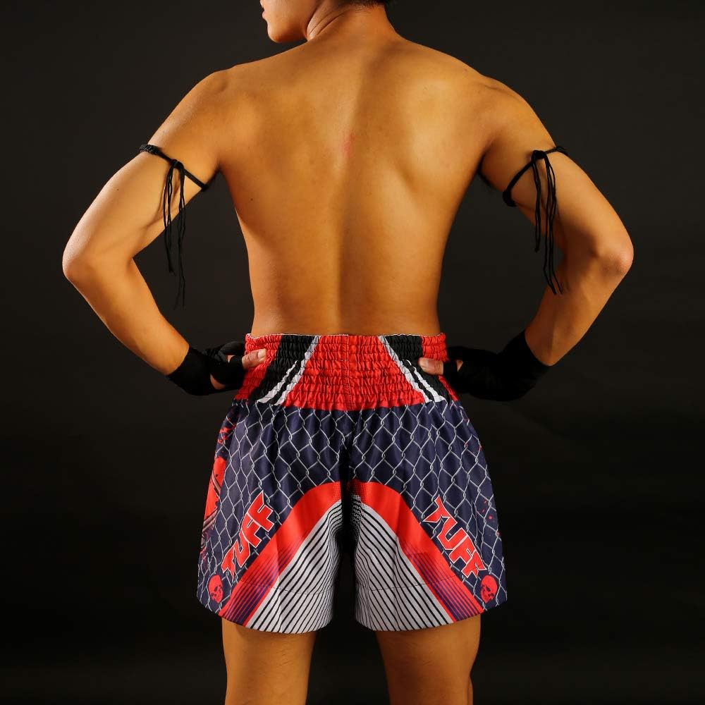 Tuff Sport Boxen, Muay Thai-Shorts, Drachenschädel, Kick, Kampfsport, Training, Fitnessstudio, Kleid