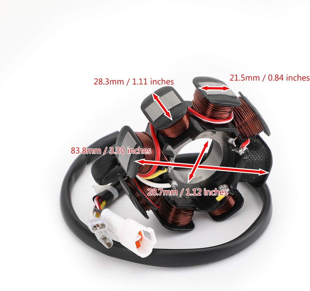 Areyourshop Lichtmaschine Magneto Stator für 250 400 450 530 EXC XCW XC SXS XCF 2003-2011
