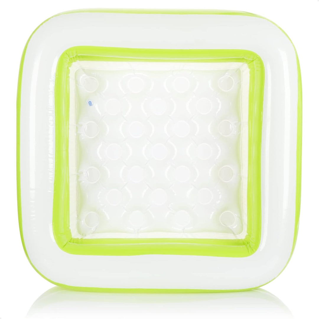 com-four® Planschbecken - aufblasbarer Baby-Pool mit weichem Boden für Kleinkinder von 1-3 Jahre - K