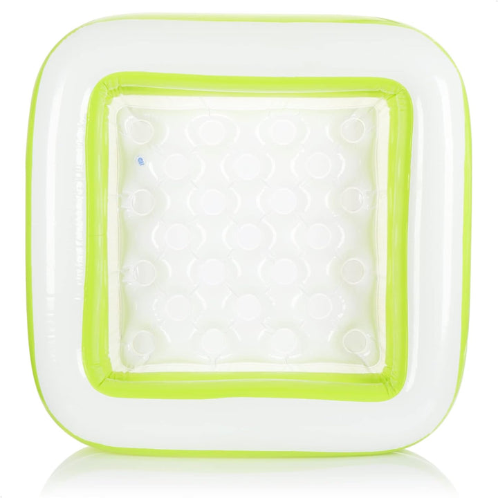 com-four® Planschbecken - aufblasbarer Baby-Pool mit weichem Boden für Kleinkinder von 1-3 Jahre - K