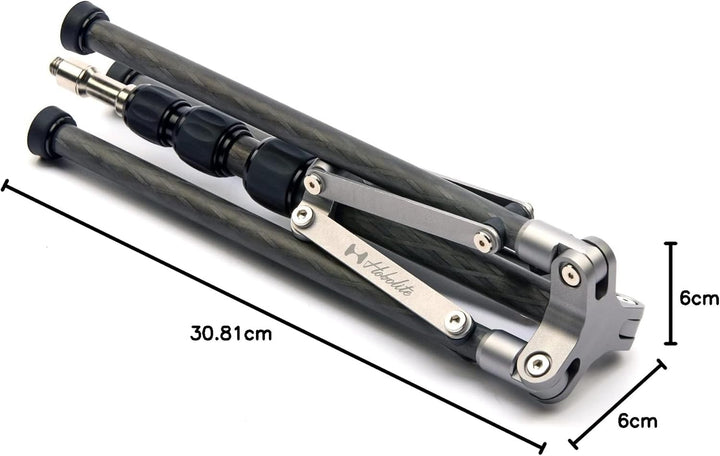 Hobolite CF90 Lichtstativ, Tripod für Mini LED-Dauerlicht für Fotografie (20 W), 90 cm Mini Lichtsta