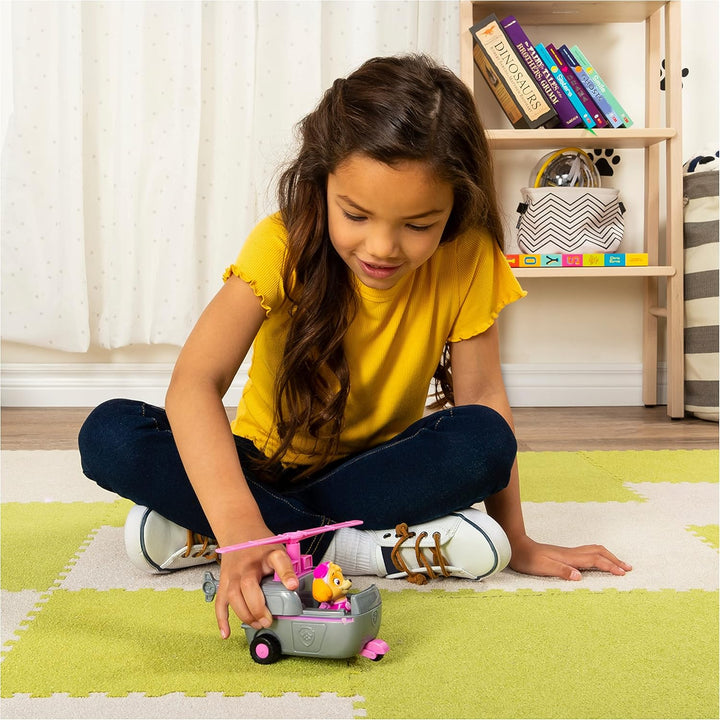 PAW Patrol 6056855 Helikopter-Fahrzeug mit Skye-Figur (Basic Vehicle) Basic Vehicle Skye, Basic Vehi