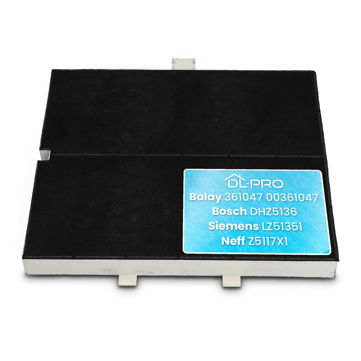DL-pro Filter Aktivkohlefilter für Balay 361047 00361047 Bosch DHZ5136 Siemens LZ51351 Neff Z5117X1