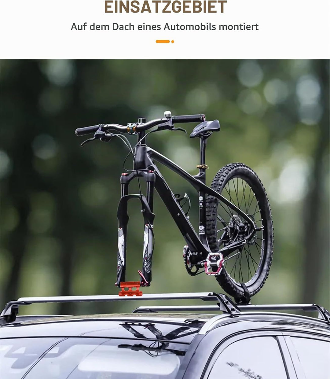 Flaconi Fhrrad Gabelhalterung,Fahrradgabelhalterung Fahrradblock,Fahrrad Gabelhalterung mit Schnells