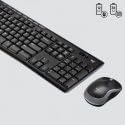 Logitech MK270 RF Wireless QWERTZ Schweiz Schwarz - Tastaturen (Standard, Kabellos, RF Wireless, QWE