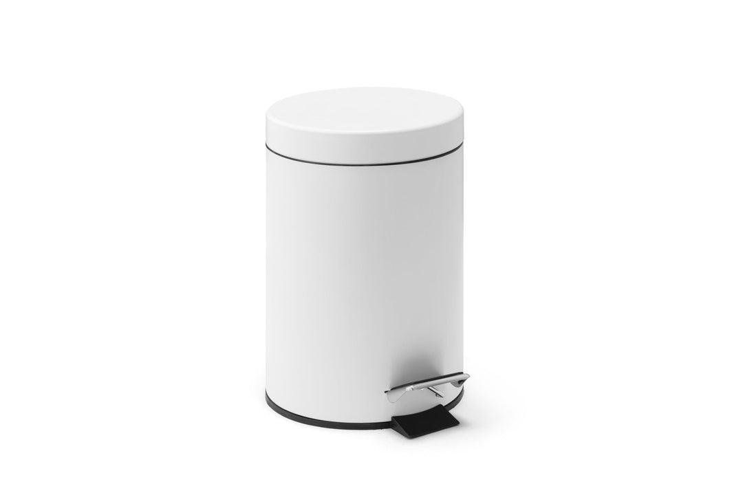 Mülleimer - Edelstahl Mini Badezimmer Mülleimer mit Absenkmechanismus, Leise WC Hygiene Mülleimer mi