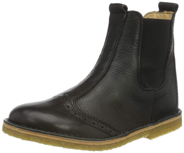Bisgaard Unisex Kinder Nori Chelsea Boots 29 EU Schwarz, 29 EU Schwarz